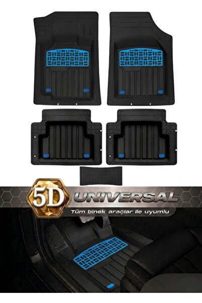 Alberto Rossi Honda Civic Fc5 2016-2020 Model Uyumlu Enerox MAVİ 5D Havuzlu P...