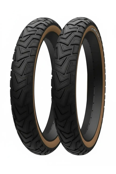 CST Ride 20x4.00 Kahverengi Yanaklı Dayanıklı Fat Bike Bisiklet Dış Lastiği X...