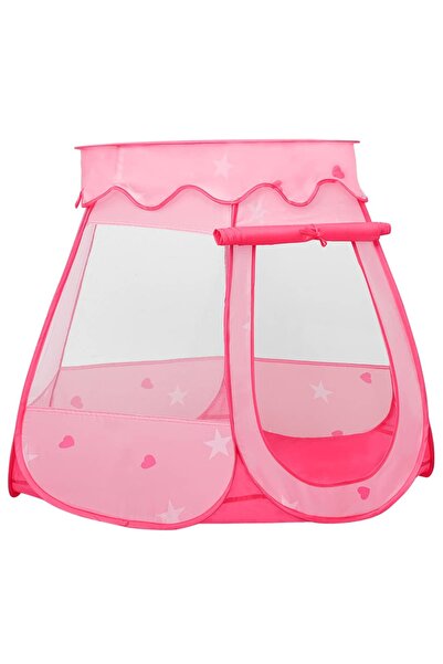 Concept Cort de joacă pentru copii cu 250 bile, roz, 102x102x82 cm