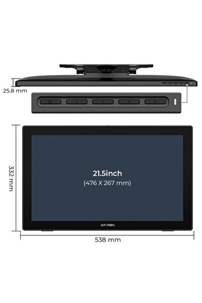 XP-Pen Artist 22 2nd Generation Grafik Ekran Tablet