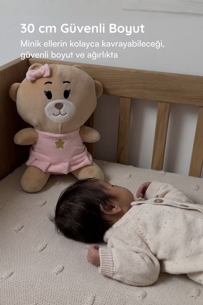BUDİZZZ Beti Sleeping Companion Teddy Bear
