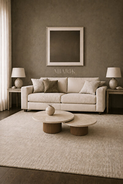 MIARIK DESIGN Wako - Ahşap 3 lu Ayak Orta Sehpa