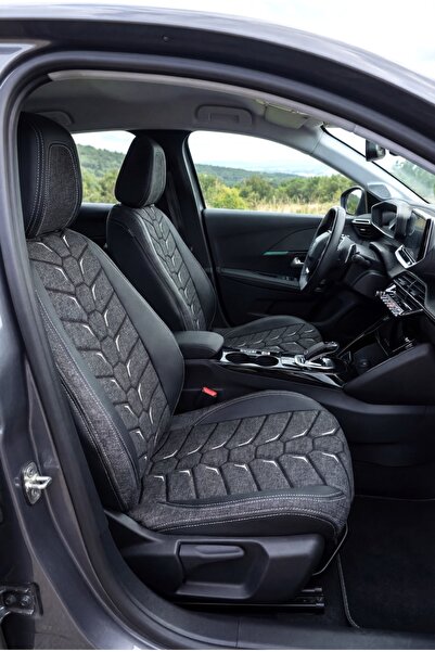 Panda Kılıf Linen Auto Seat Covers Specifically for Panda Peugeot 208 2019 - ...