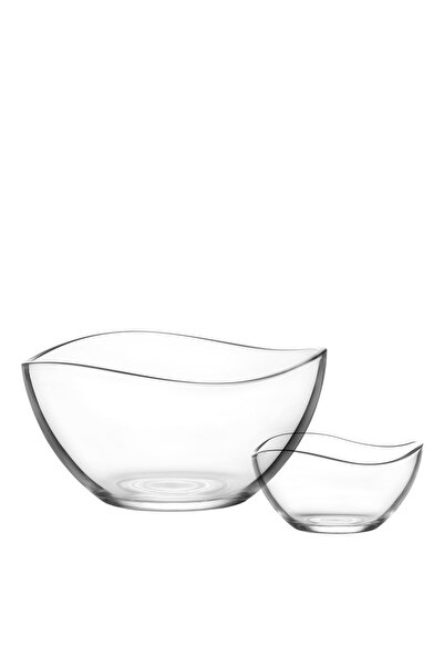 LAV Vira Glass Bowl Set 7 Pieces (1 Large Bowl, 6 Medium Bowls)