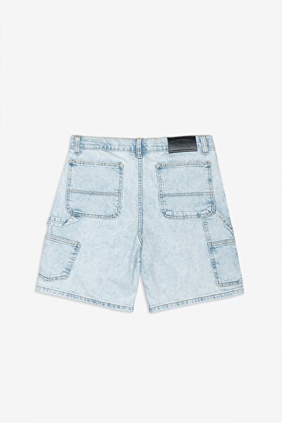 UKHWD SUPPLY Pantaloni scurți pentru bărbați Blue Urban Carpenter