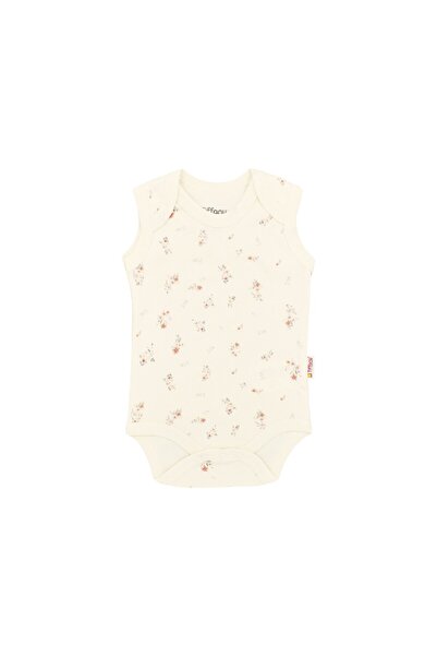 Tiffany Baby Clove Organik Theme Yarım Kol Bebek Body 22008