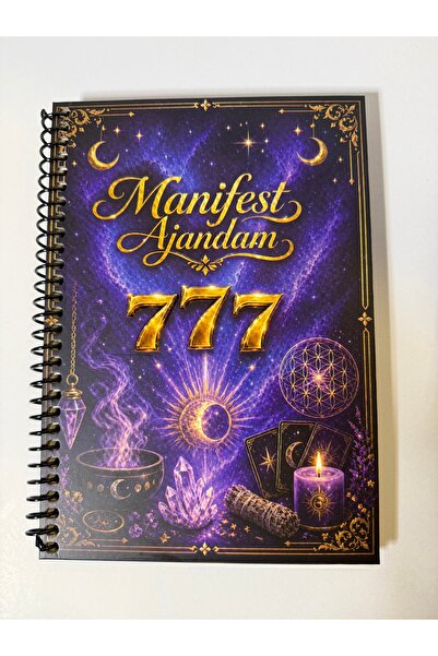 mcolor MANİFEST AJANDAM-SÜRESİZ HAFTALIK-STICKERLI-MOR