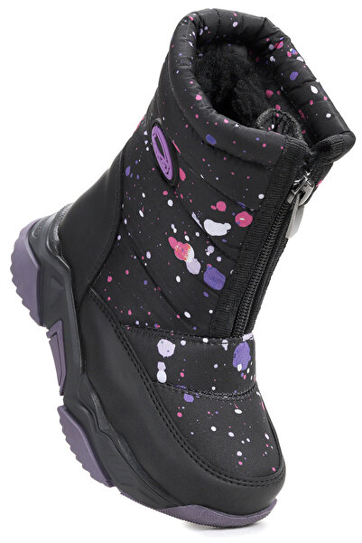 Kiko Kids Buty śnieżne dla dziewczynek z zamkiem błyskawicznym Mars