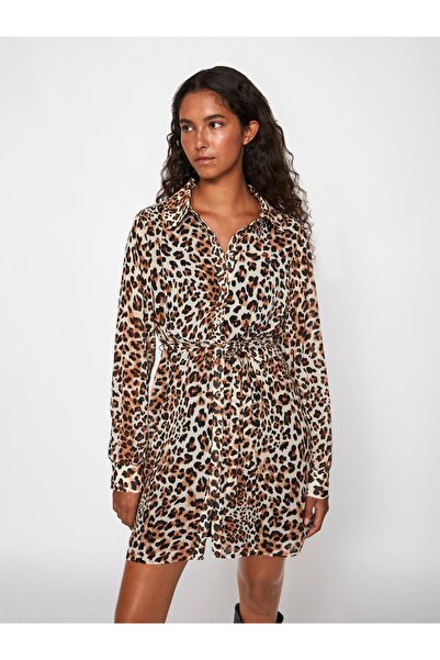 VILA Kurzkleid Langärmeliges