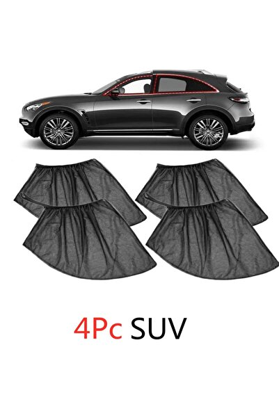 Choice3 4Pc SUV Car Sunshade Curtains Universal Side Window Shades SUV Curtai...