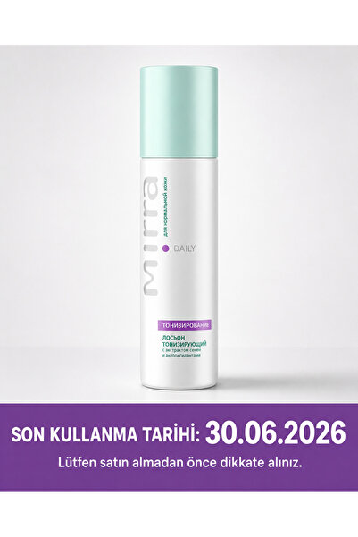 Mirra Antioksidan AHA Tonik Losyon Aloe vera Asit Yüz temizleyici Su bazlı Ci...