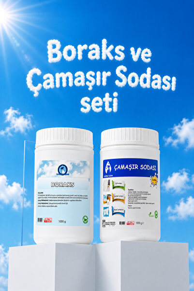 BADEX Lucida Clean Boraks Çamaşır Sodası 2 Li Avantaj Paketi