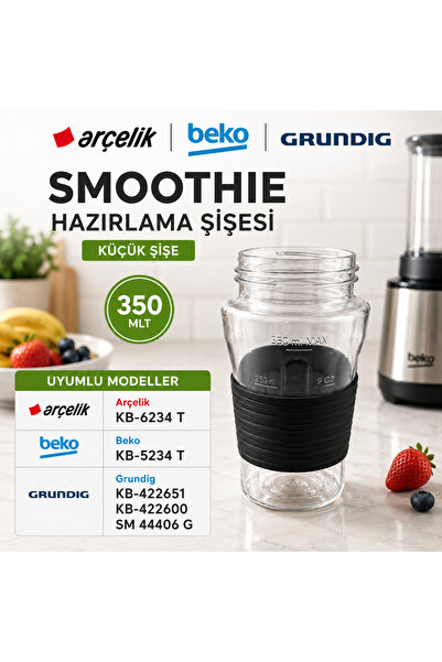 ÖZ BEYAZ EŞYA Kb-5234 t Smoothie Blender Mixing Bottle (350 ml) (Original Yd ...