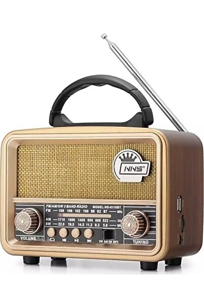 NNS Nostaljik radyo orta boy radyo fm bluetooth bağlantılı