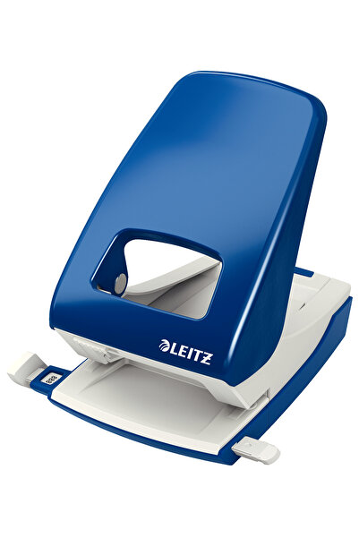 Leitz Perforator 40 coli Model 5138 Albastru metalizat