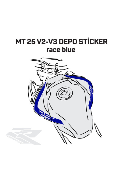 RR Graphic YAMAHA MT 25 V1-V2 DEPO STİCKER