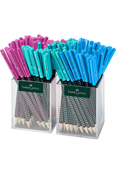 Faber Castell Creion grafit fără radieră Grip 2001 Bicolor 2*72 2022 Cutie pl...