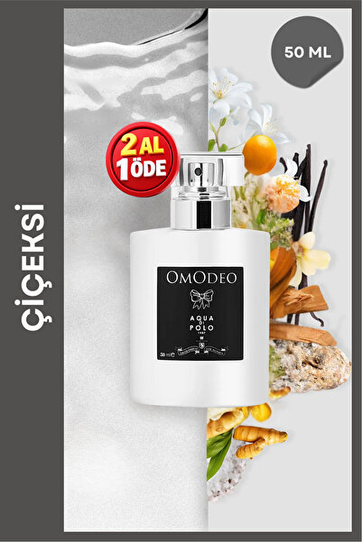 Aqua Di Polo 1987 Omodeo EDP Kadın Parfüm 50ml | Çiçeksi | Yeşil Mandalina, S...