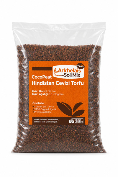 Arkhelais Orkide Toprağı - Bitki Toprağı - Çiçek Toprağı - Hindistan Cevizi T...
