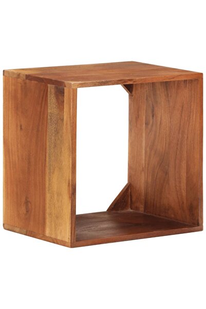 Concept Raft de perete, 40x30x40 cm, lemn masiv de acacia