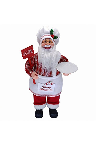 mutlu adım 1 bucată 60 cm Bucătar Moș Crăciun Anul Nou Cafenea Restaurant
