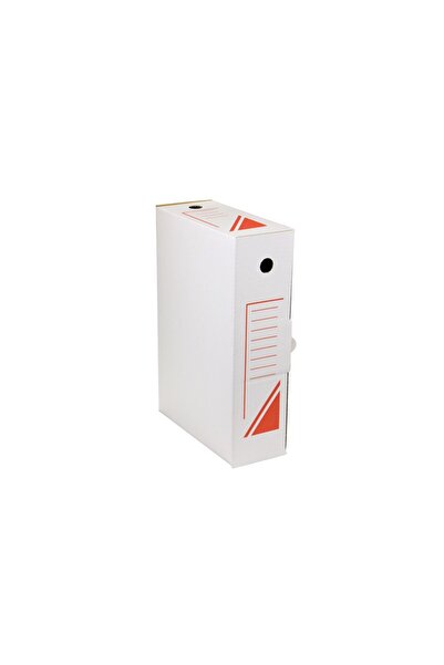 Forster Cutie de depozitare din carton 100 mm 25 buc/set roșu
