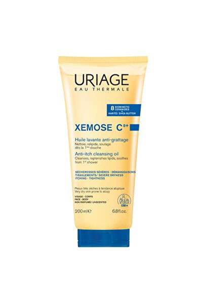 Uriage Nourishing cleansing oil Xemose, Bath oil, 200 ml