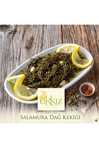 Doğadan Yöresel Ürünler Salamura Kekik(Zahter) 620 Gr Zeytinyağlı