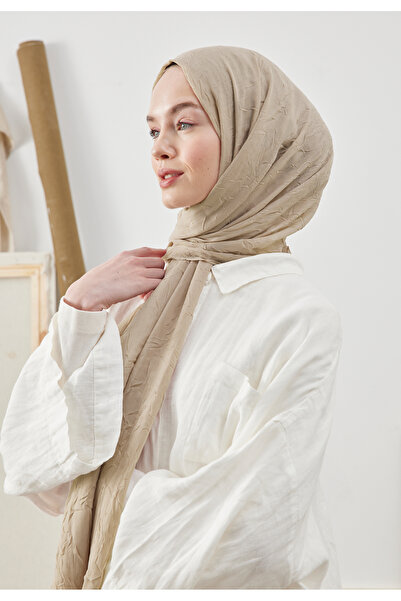 Freshscarfs Bambu Şal Taş Rengi