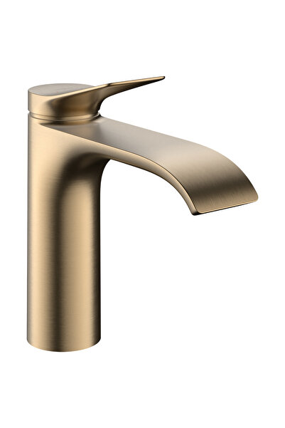Hansgrohe Vivenis Tek Kollu Lavabo Bataryası 110 Kumandalı Mat Bronz