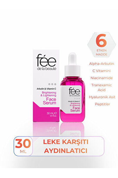 Fee de la Beaute Anti-Arbutin and Vitamin C - Brightening and Skin Tone Equal...