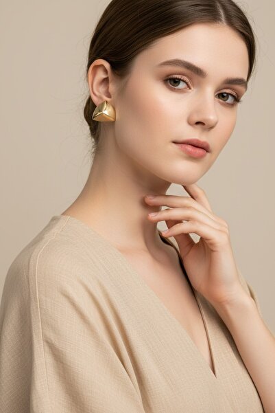 XUPING JEWELRY أقراط على شكل هرم من مجوهرات XUPING