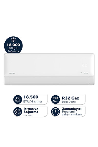 KUMTEL Hinoki KMSAC-18 18.000 Btu Inverter Duvar Tipi Split Klima