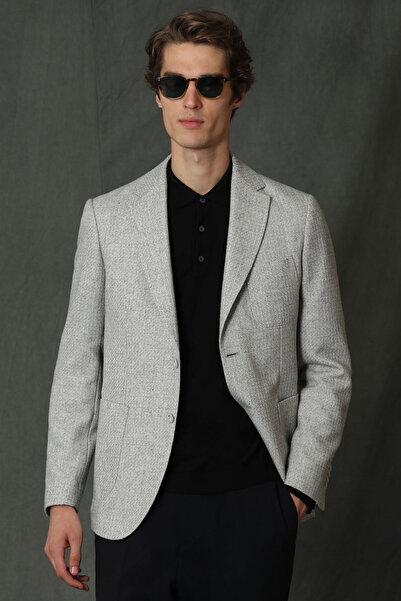 Lufian Daren Sports Men's Blazer Jacket Slim Fit Beige