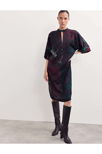 Marks & Spencer Desenli Mini Elbise