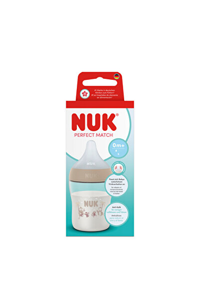 Nuk PM BIB PP TC 150ML BEIGE TET.SI 0+ FLUX S (NKPMBBJPP0+S150)