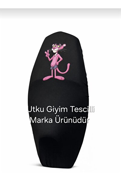 Utku Giyim PEMBE P. BASKILI TÜM MİNİ VE MİDİ SCOOTERLARA UYUMLU MOTOSİKLET SE...