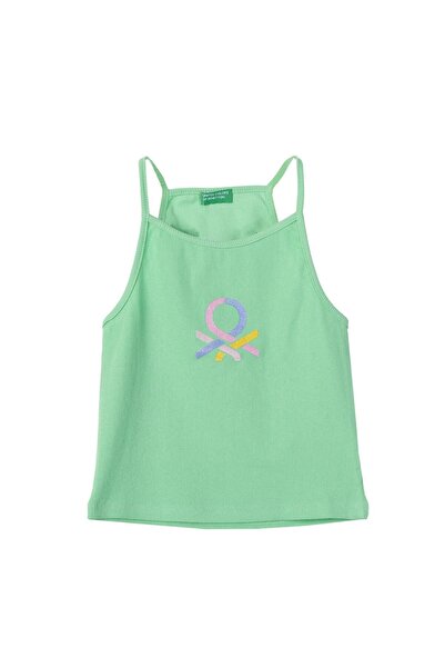 Benetton United Colors of Benetton zeleni top za devojčice BNT-G21290