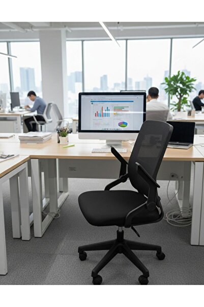 SDT TİCARET LÜKS OFİS KOLTUĞU ÇALIŞMA KOLTUĞU HAREKETLİ KOLLU DERS ÇALIŞMA KOLTUĞU LÜKS KOLTUK