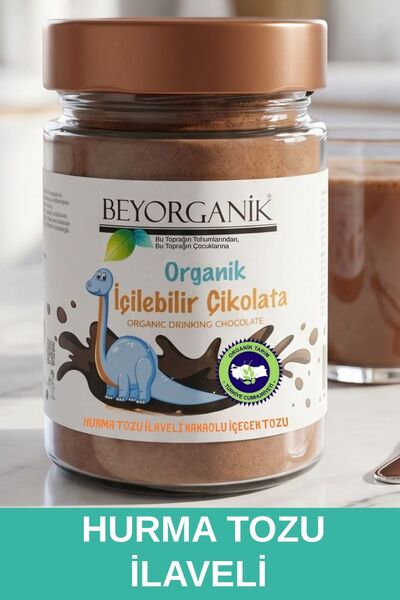 BEYORGANİK Organik İçilebilir Çikolata 170 gr (PESTİSİT ANALİZLİ)