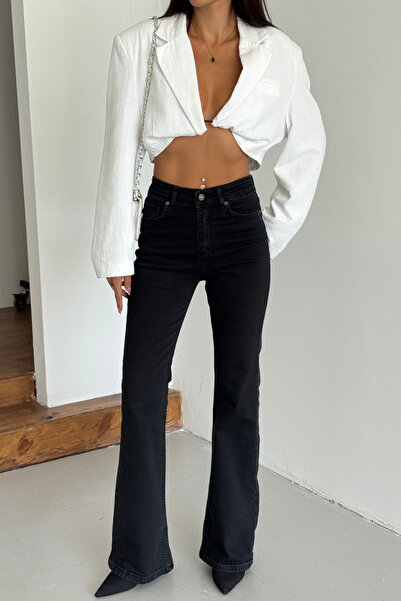 XRAY JEANS Damskie spodnie jeansowe z wysokim stanem i szerokimi nogawkami w ...