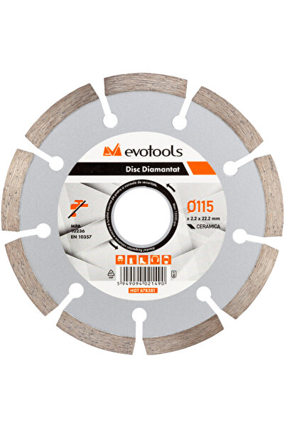 Evotools Disc diamantat uscat 5262 ETS 180 mm 2,45 mm