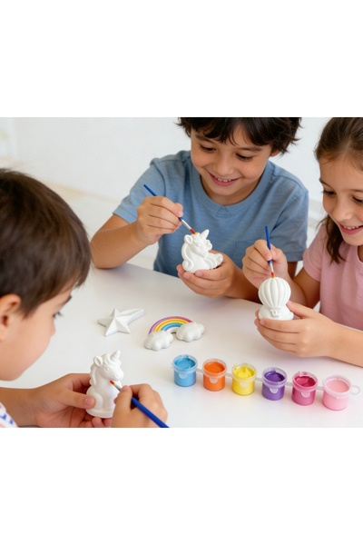Loyameri Kidsshop 14 adet TAŞ BOYAMA ETKİNLİĞİ- DOĞUM GÜNÜ HEDİYELİK- WORKSHO...