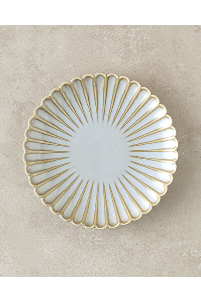 English Home Fiore New Bone China Pasta Tabağı Gri