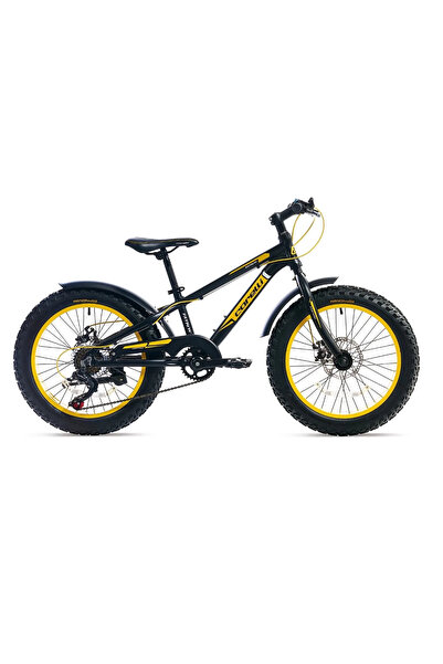 Corelli Fatboy MD Disk Fren 7 Vites 20 Jant Fat Bike Çocuk Bisikleti Siyah Be...
