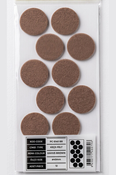 almital mobilya aksesuarları furniture accessories Almital Anti-Slip Coffee F...