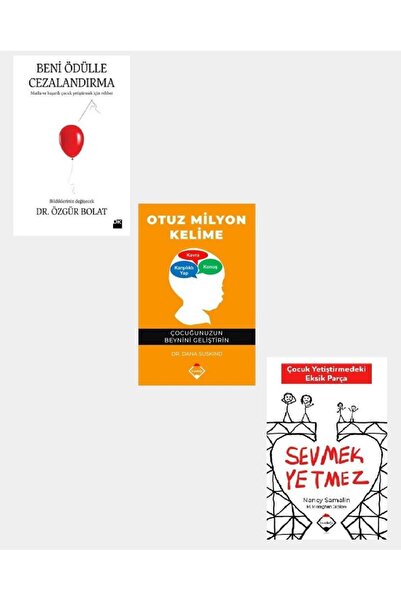 Buzdağı Yayınevi Beni Ödülle Cezalandırma + Otuz Milyon Kelime + Sevmek Yetme...