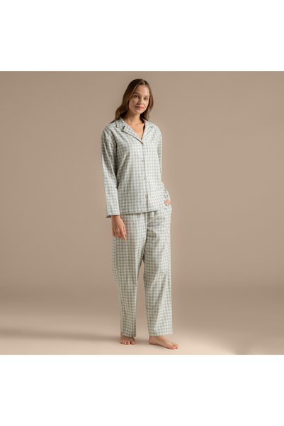 Chakra Set de pijamale Gerra Gri