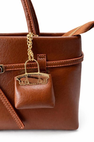 Suat Saraç Hand Shoulder Crossbody 3-Compartment Special Series Women's Bag