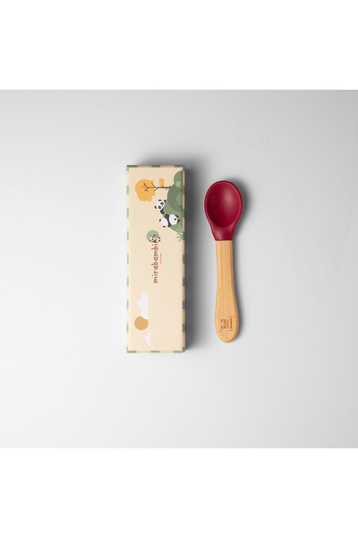 Home Bambu Saplı Püre Kaşığı Bordo